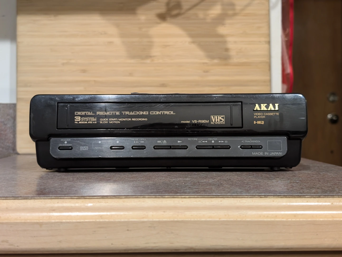 Multisystem VHS player PAL, MESECAM, NTSC