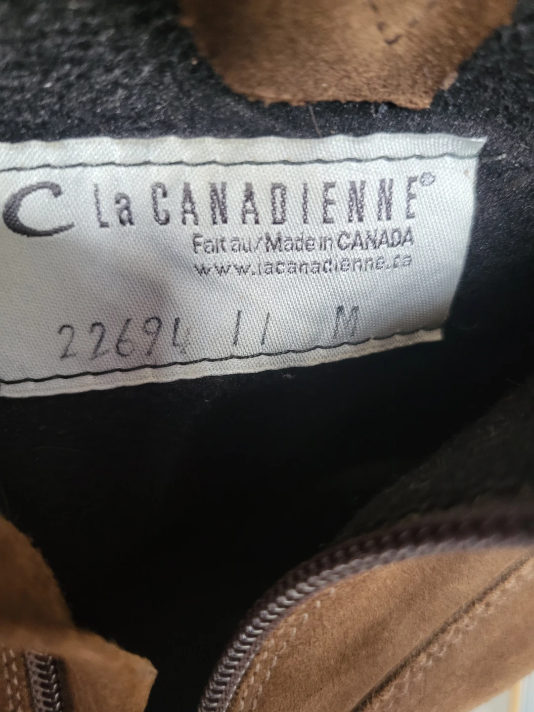 La Canadienne Suede Ankle Boots - Brown - photo 3