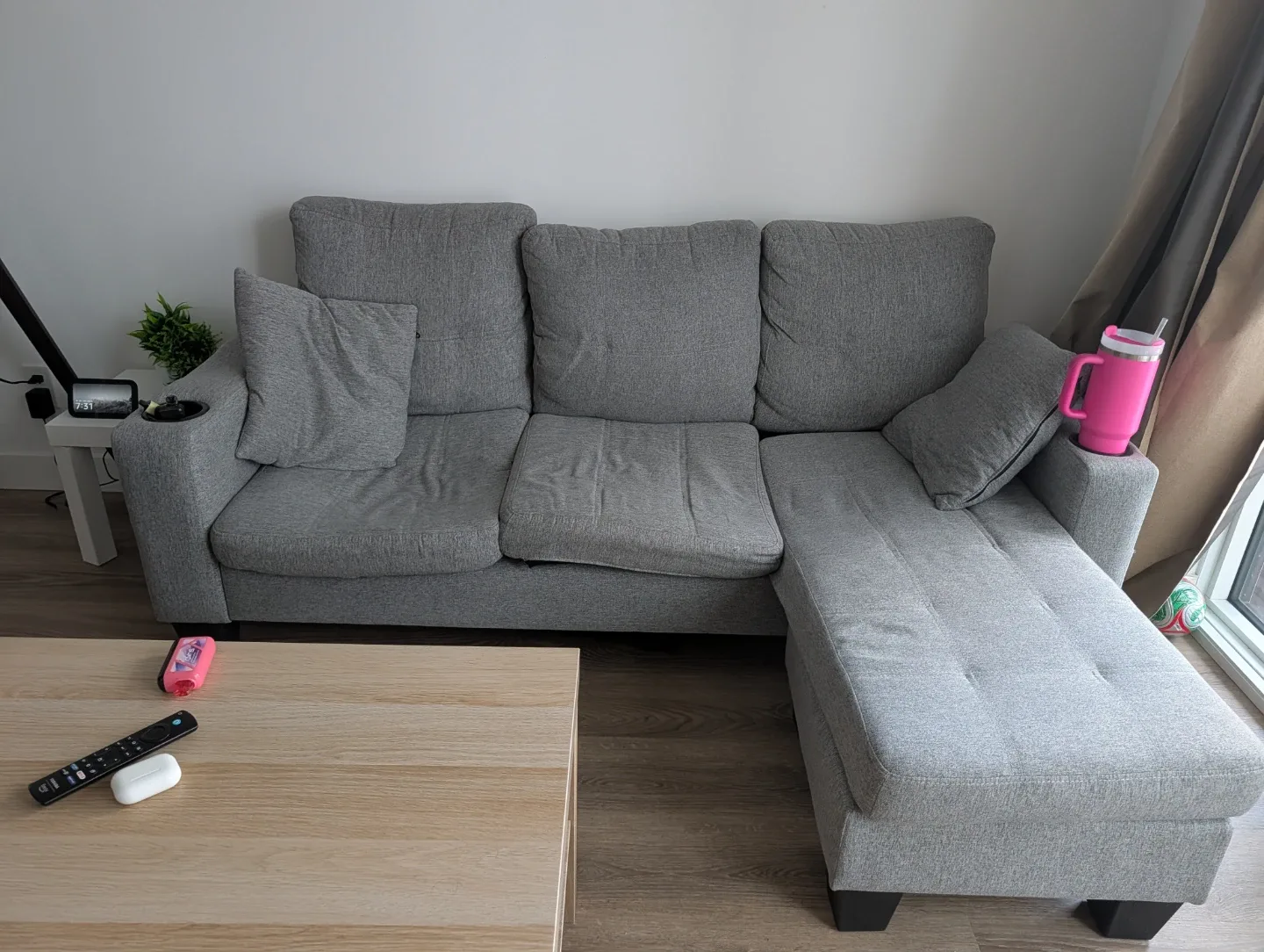 Grey Sectional Sofa