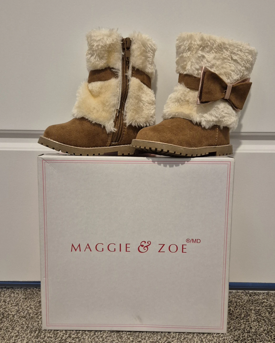 Maggie & Zoe Baby Brown Faux-Fur Boots - photo 3