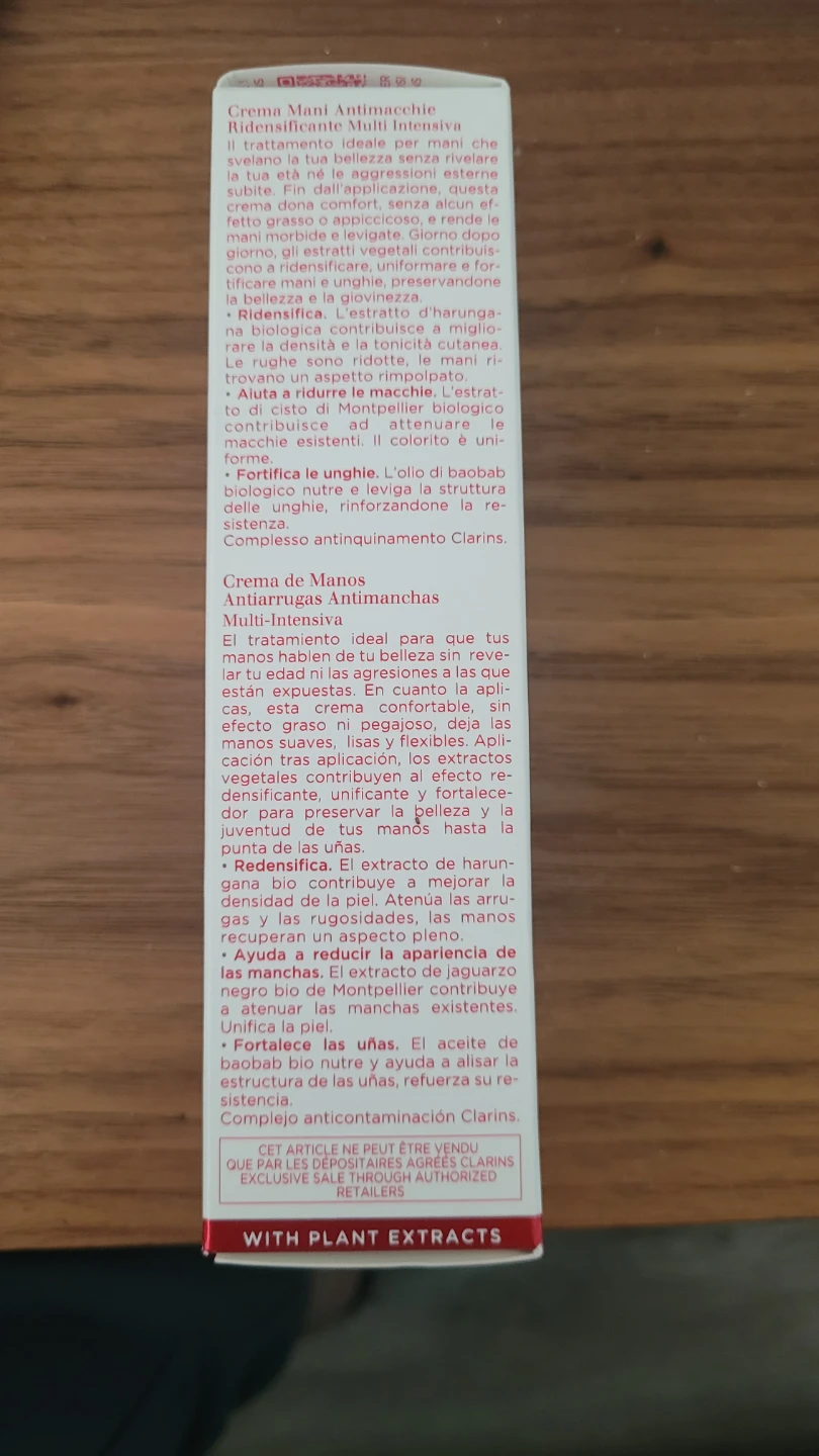 Clarins Super Restorative Hand Cream 100 mL - photo 4