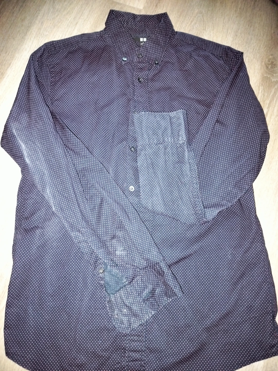 Men's Button Down Shirt Bundle - Zara, Express, Uniqlo - photo 4