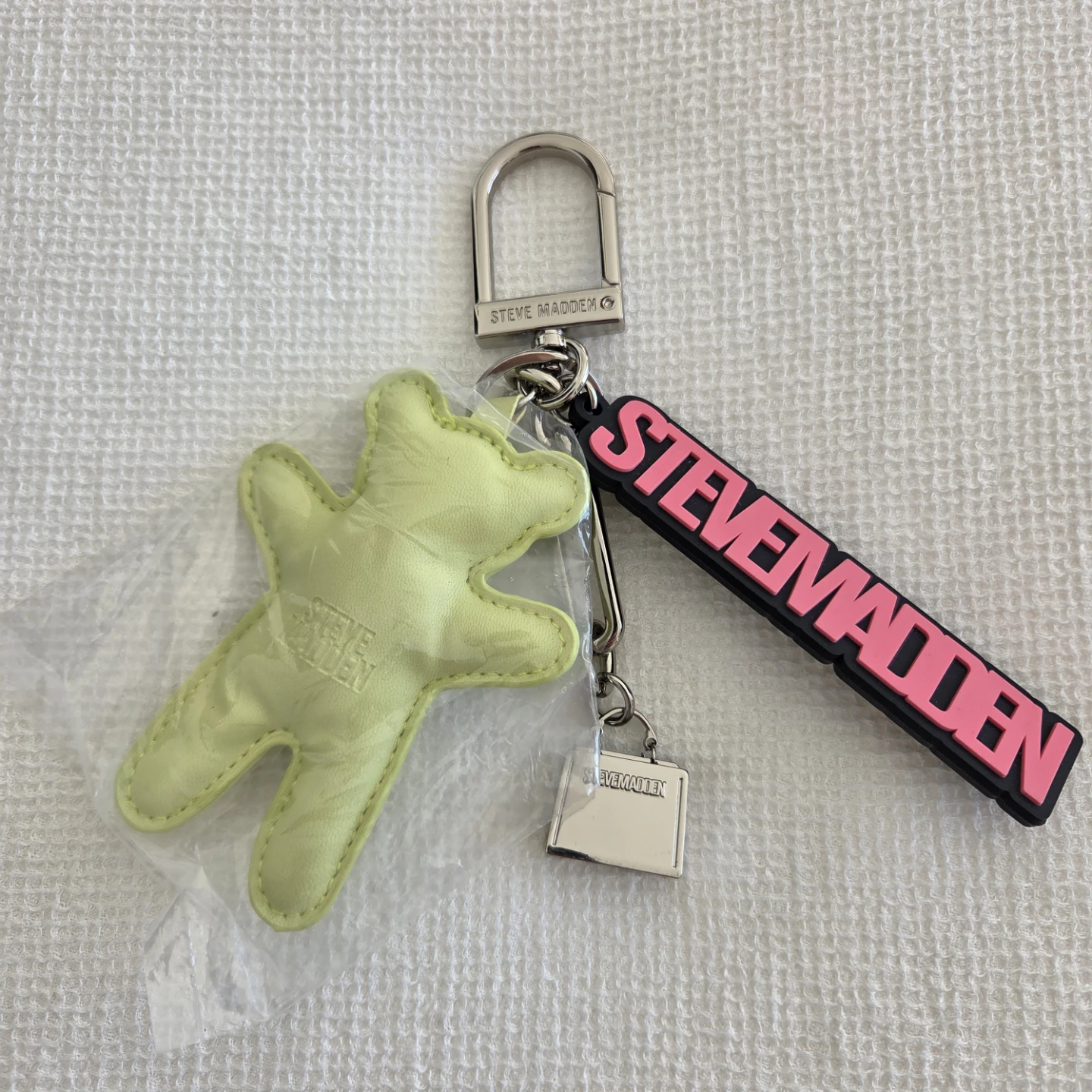 Steve Madden Bag Charm Keychain