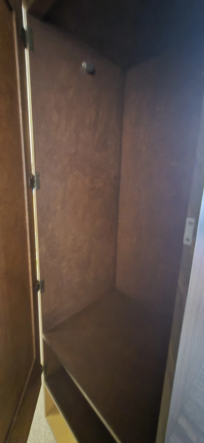 Wood Armoire with Mirror - photo 2