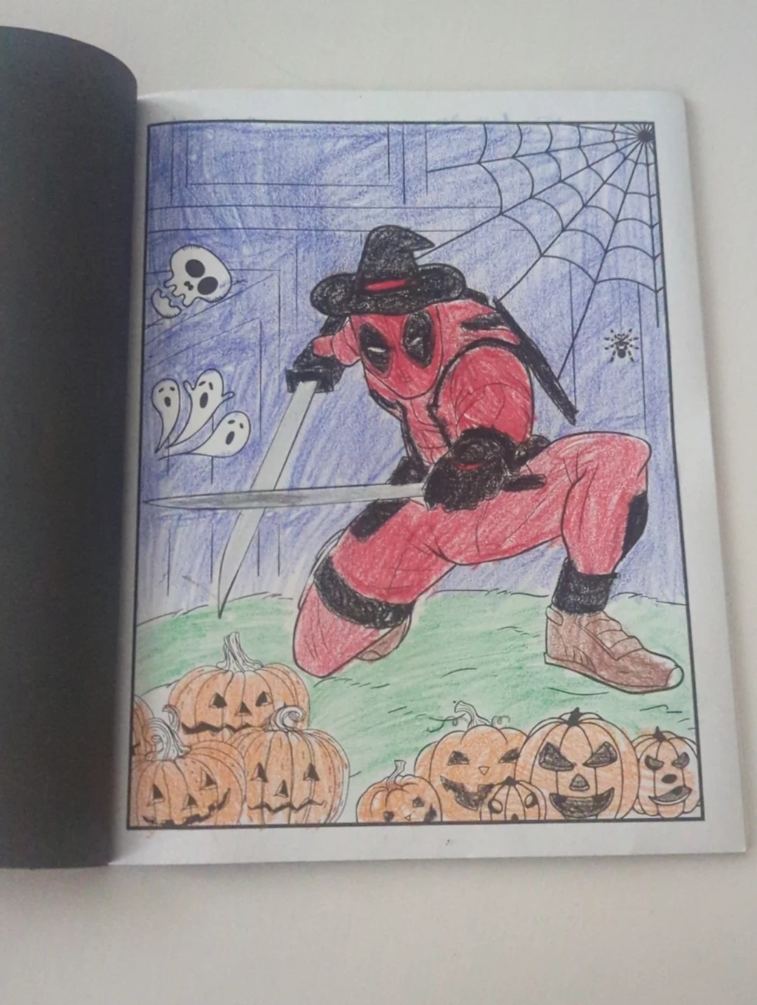 Deadpool Halloween Coloring Book - photo 3