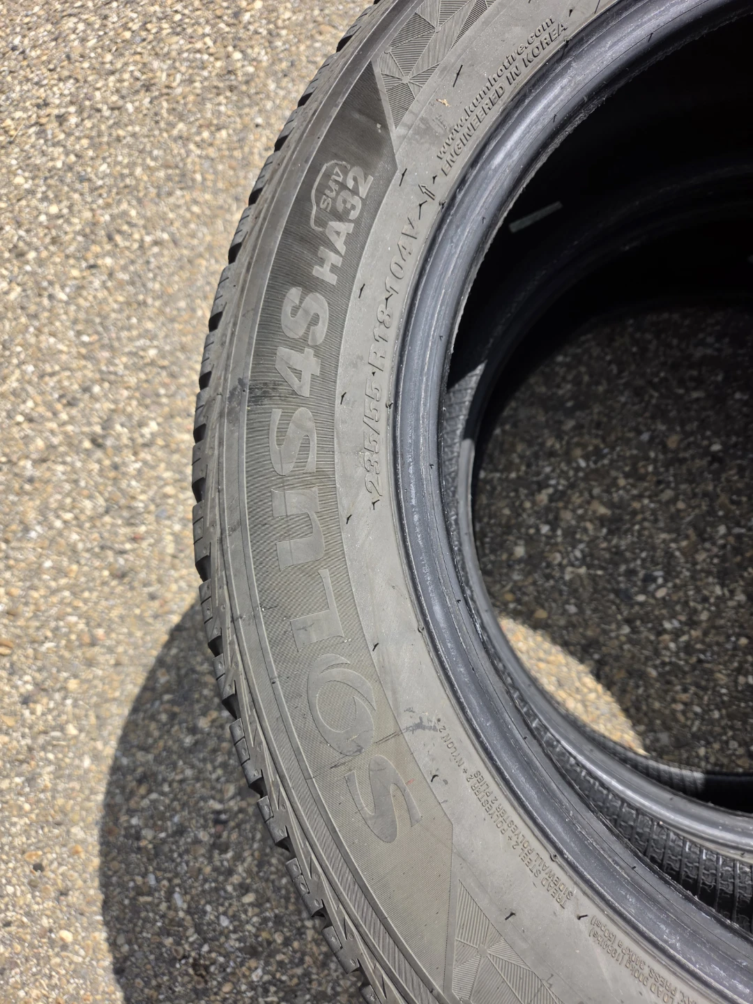 2 tire 235/55R18Kumho Solus HA32 Tires - photo 3