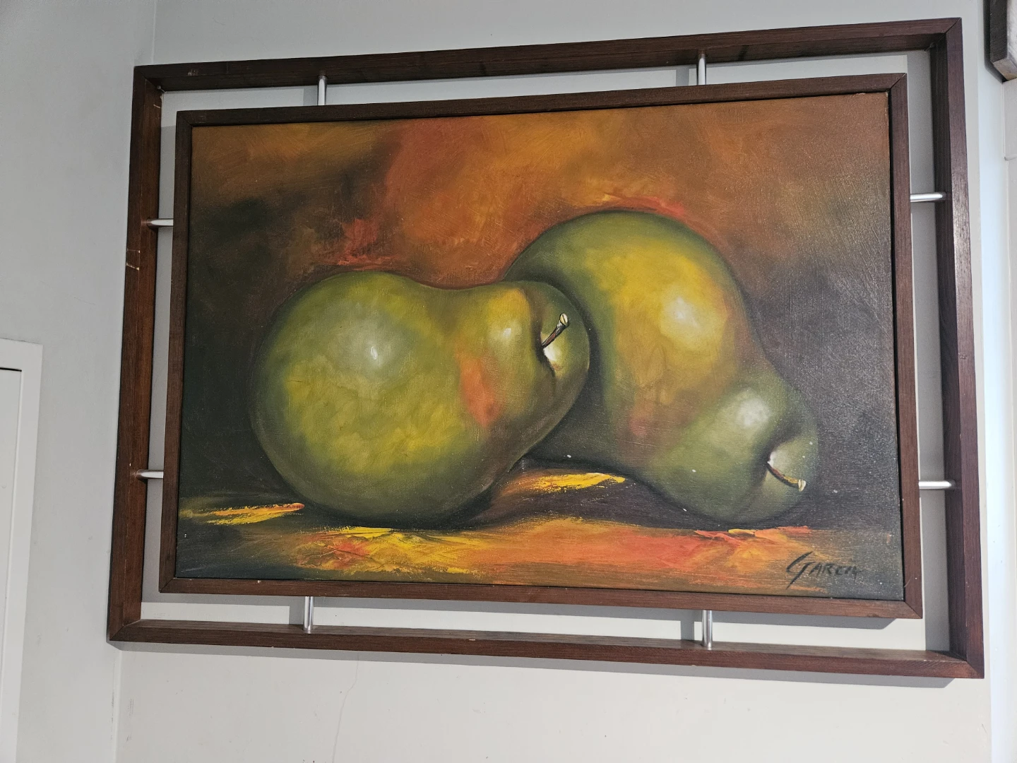 Oil Painting of Pears - photo 2