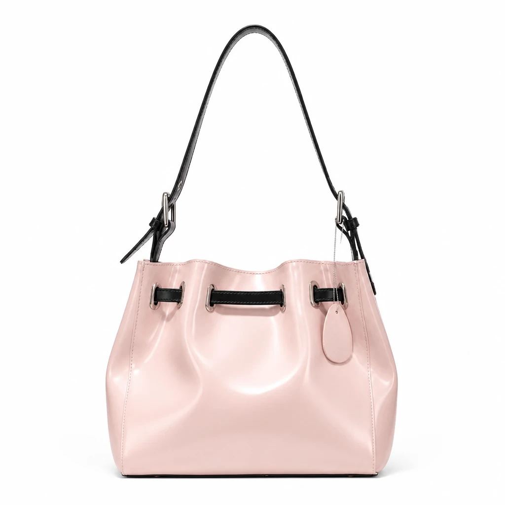 Pink Patent Leather Shoulder Bag - photo 5