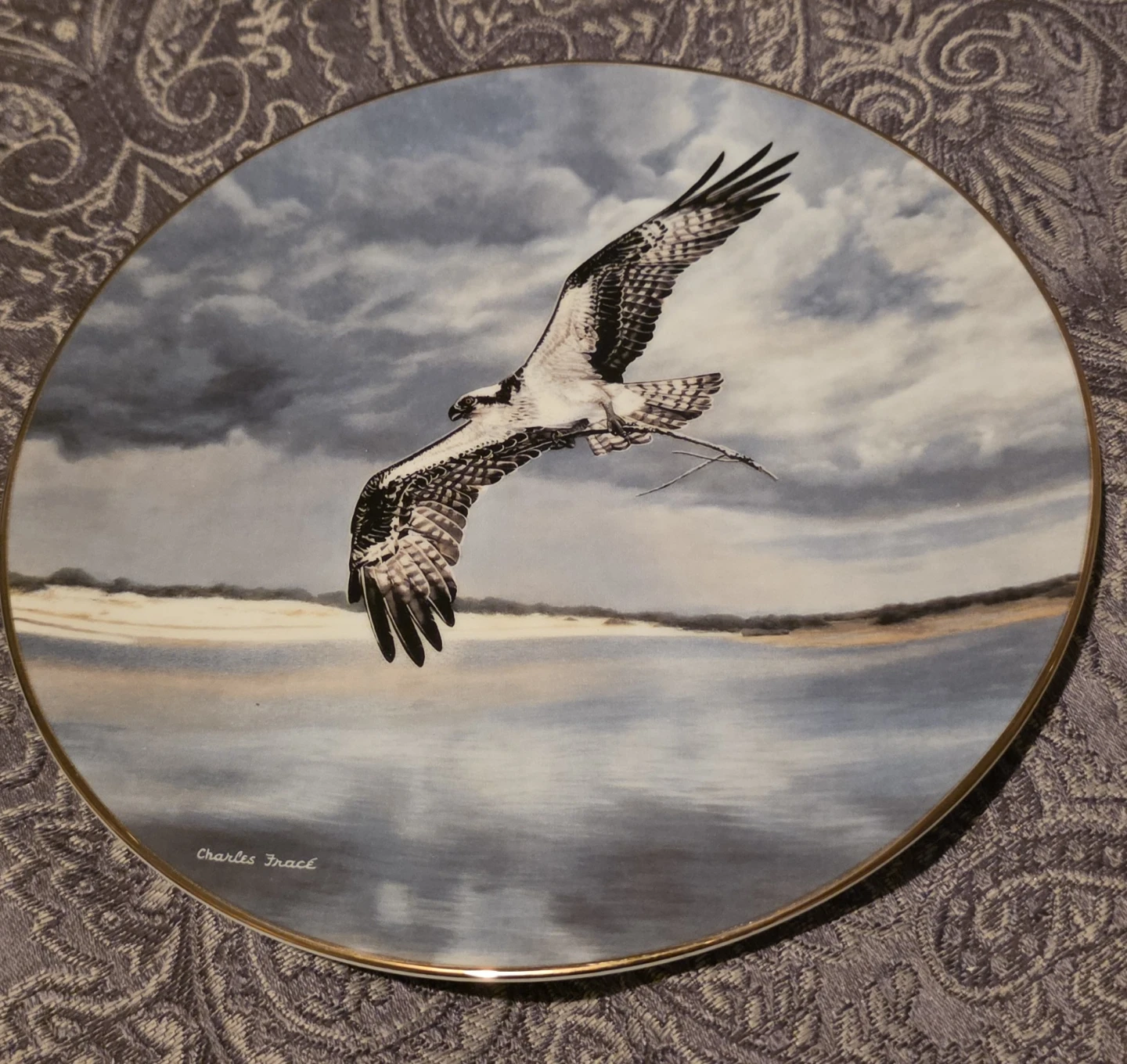 The Osprey Collector Plate by Charles Fracé - 1991