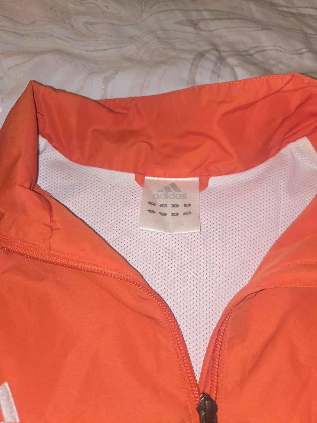 Orange Adidas Climaproof Jacket - photo 2