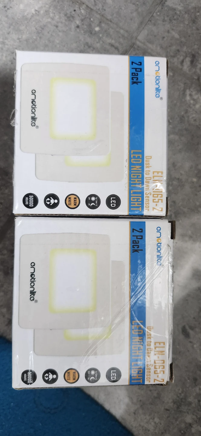 Onvisio LED Night Light (2 Pack), 2 boxes total