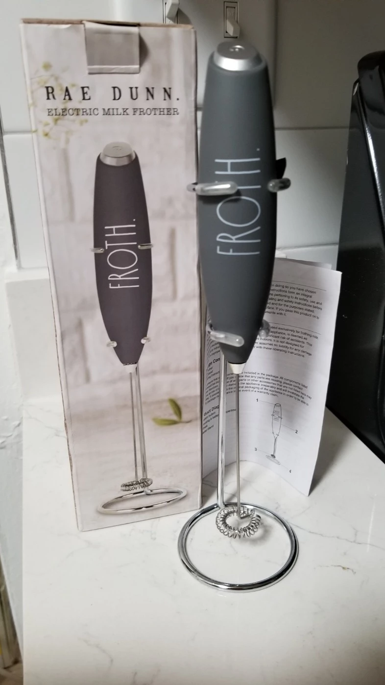 NEW Rae Dunn Electric Milk Frother