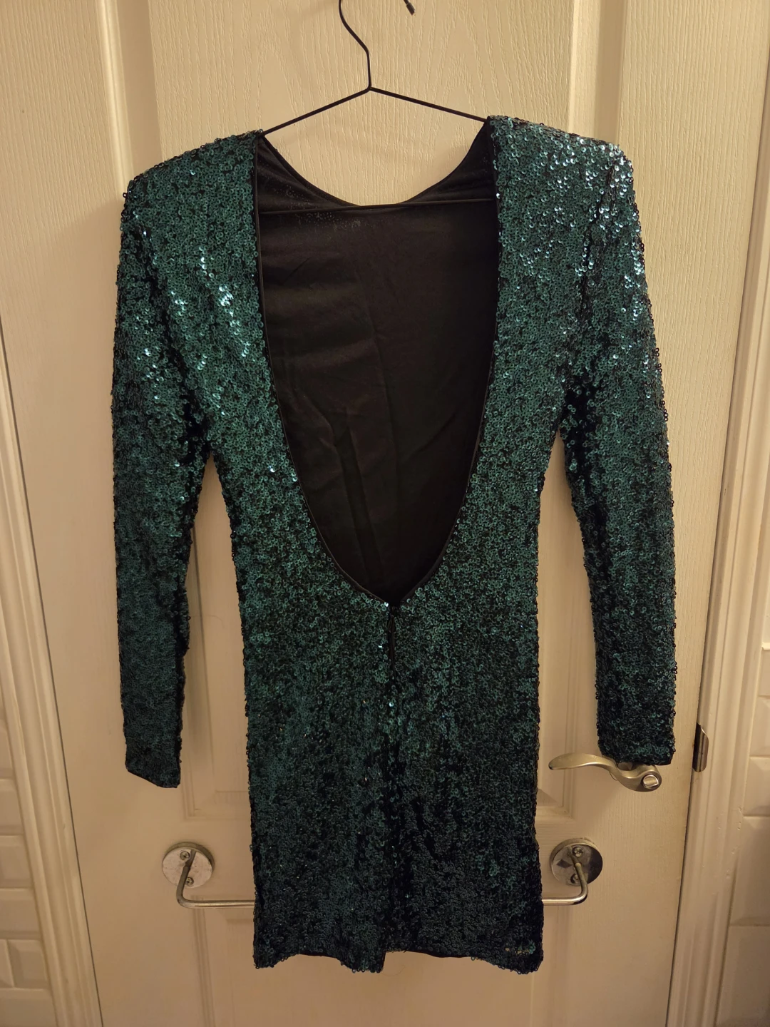 IVYREVEL Sequined Long Sleeve Dress XS - photo 2