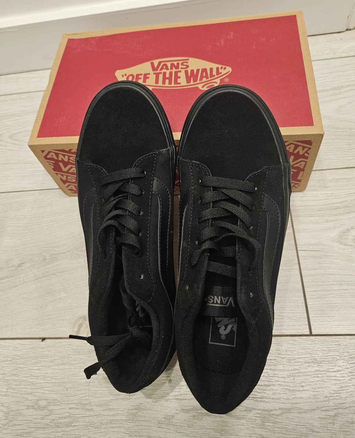 NEW Vans Off The Wall Black Skate Shoes - photo 3