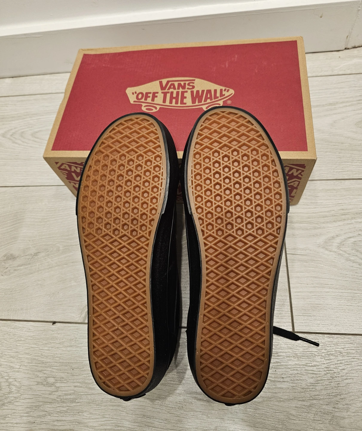NEW Vans Off The Wall Black Skate Shoes - photo 4