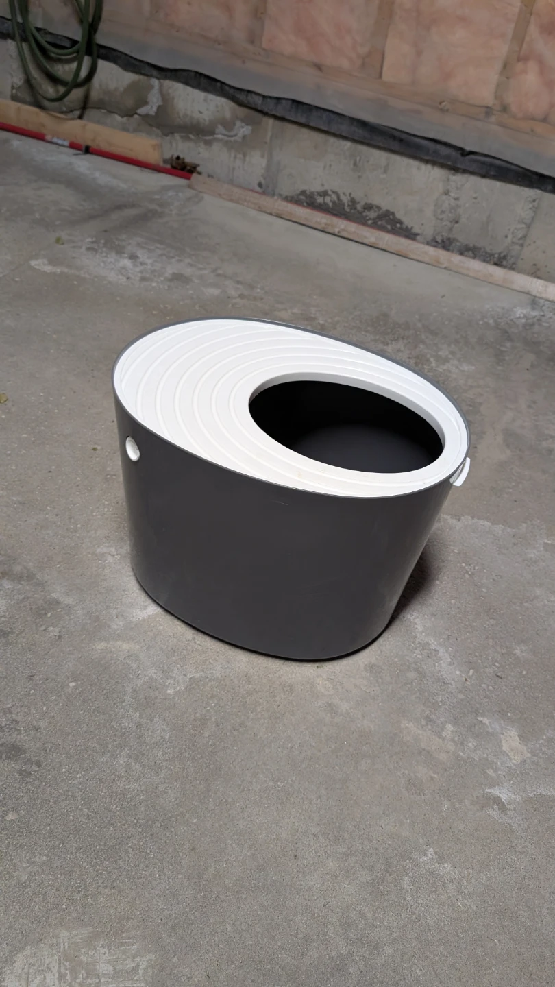 Modern Top-Entry Cat Litter Box - photo 4
