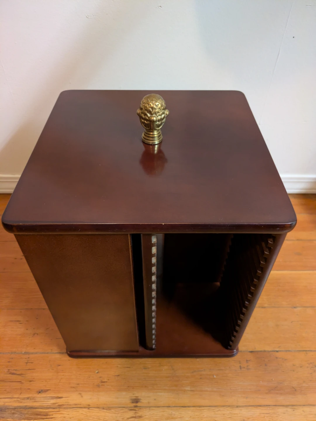 The Bombay Company Wooden CD Storage Stand
