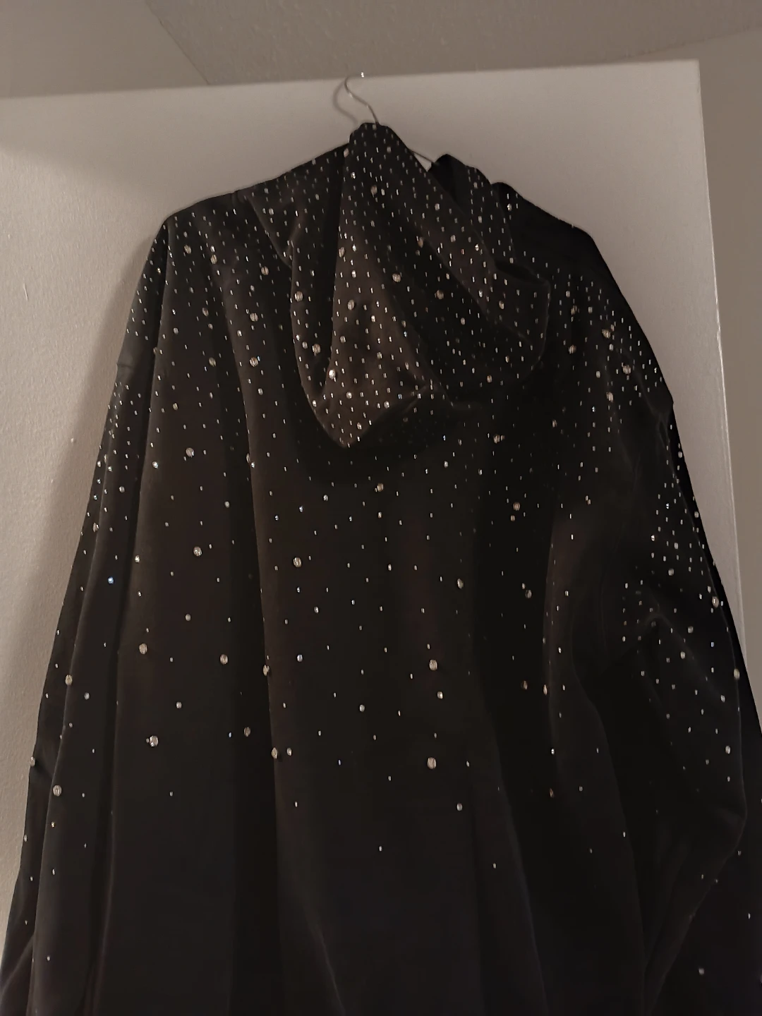 VYBES Rhinestone XXL HOODIE never worn