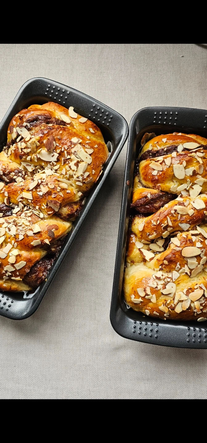 Nutella Bread loaf