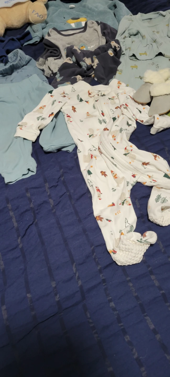 Pekkle and Carters Baby Clothing Set 9 Months - photo 5
