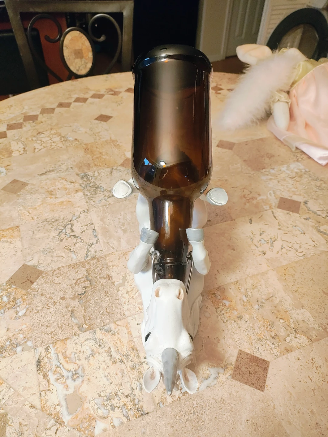 DWK 'Wine of Purity' White Unicorn Wine Bottle Holder (2018) - photo 5