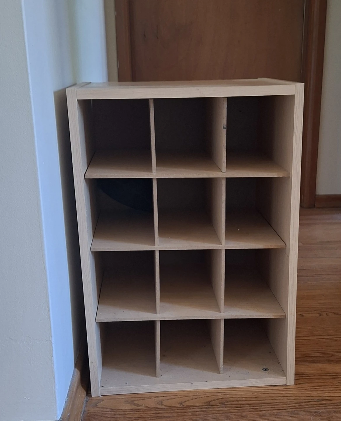 Wooden Cube Wine/Storage Shelf Organizer