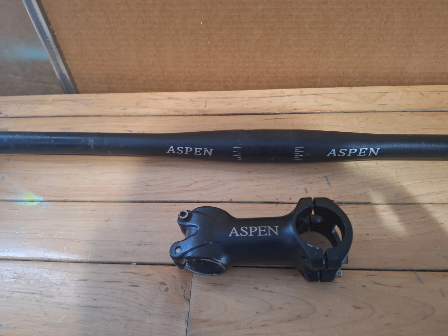Aspen Bicycle Handlebar and Stem Set