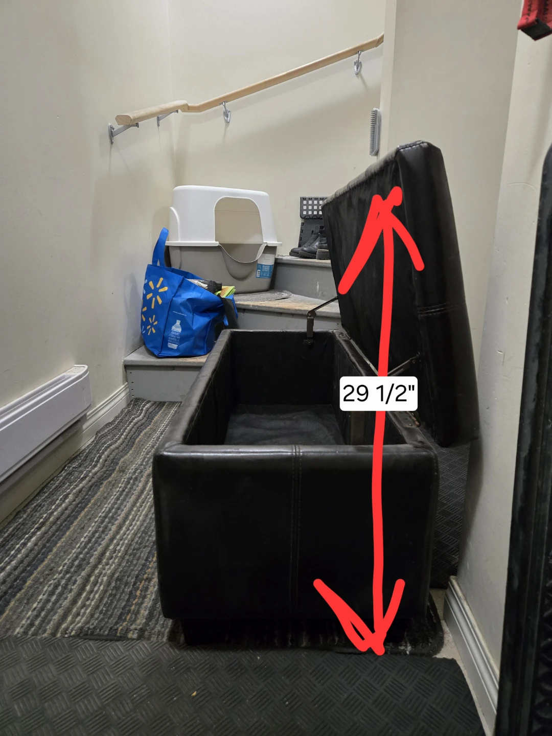 Storage Ottoman Bench - photo 4