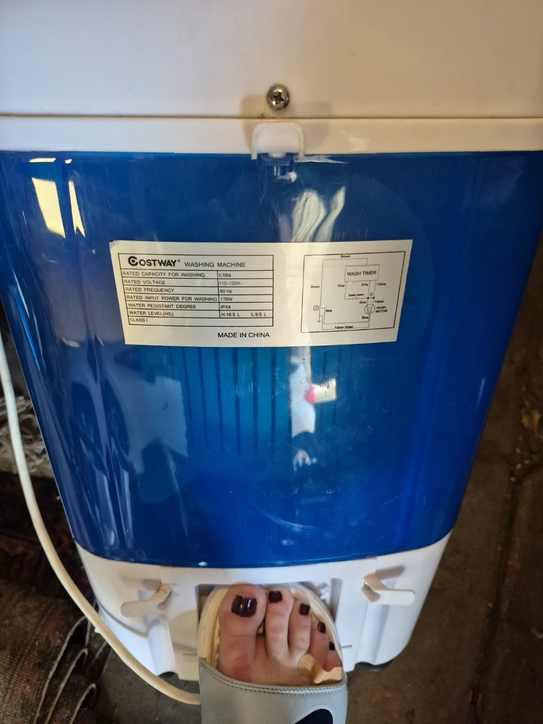Costway Mini Washing Machine - photo 2