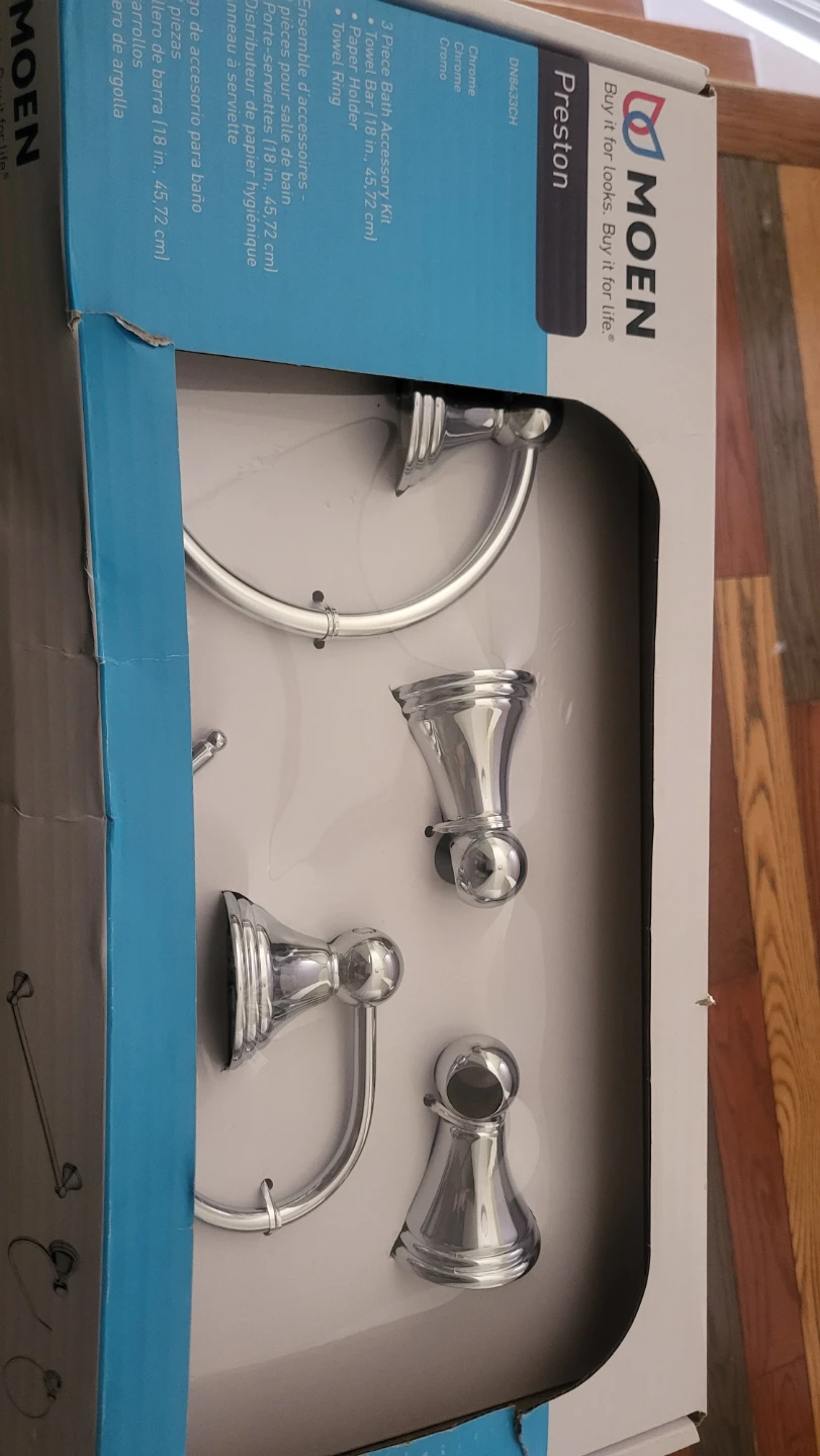 Moen Preston 3-Piece Bath Accessory Kit