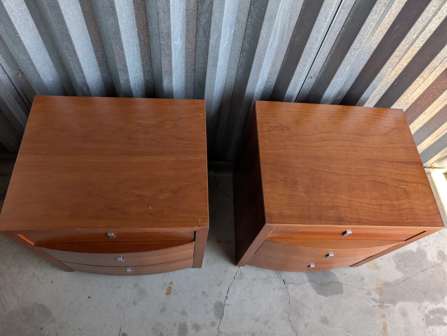 Wooden Nightstands (Set of 2) - photo 3