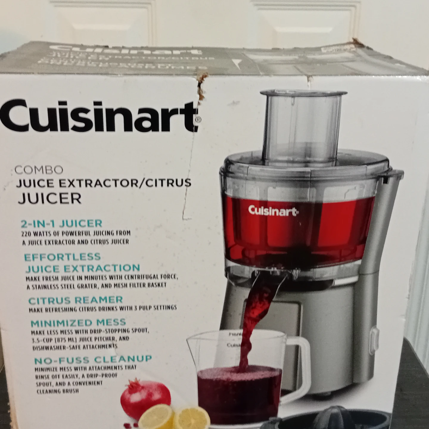 Cuisinart Combo Juice Extractor/Citrus Juicer - photo 3