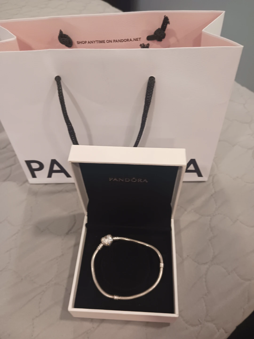 Pandora  Silver Bracelet in the box ......😁😊😍