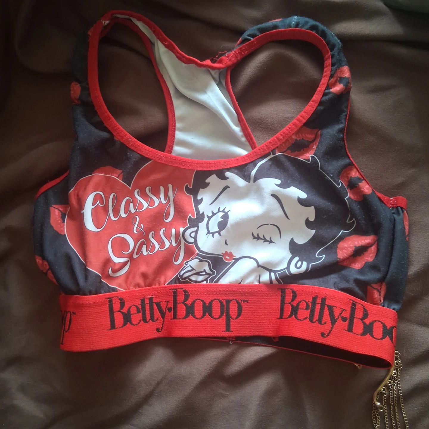 Betty Boop Sports Bra