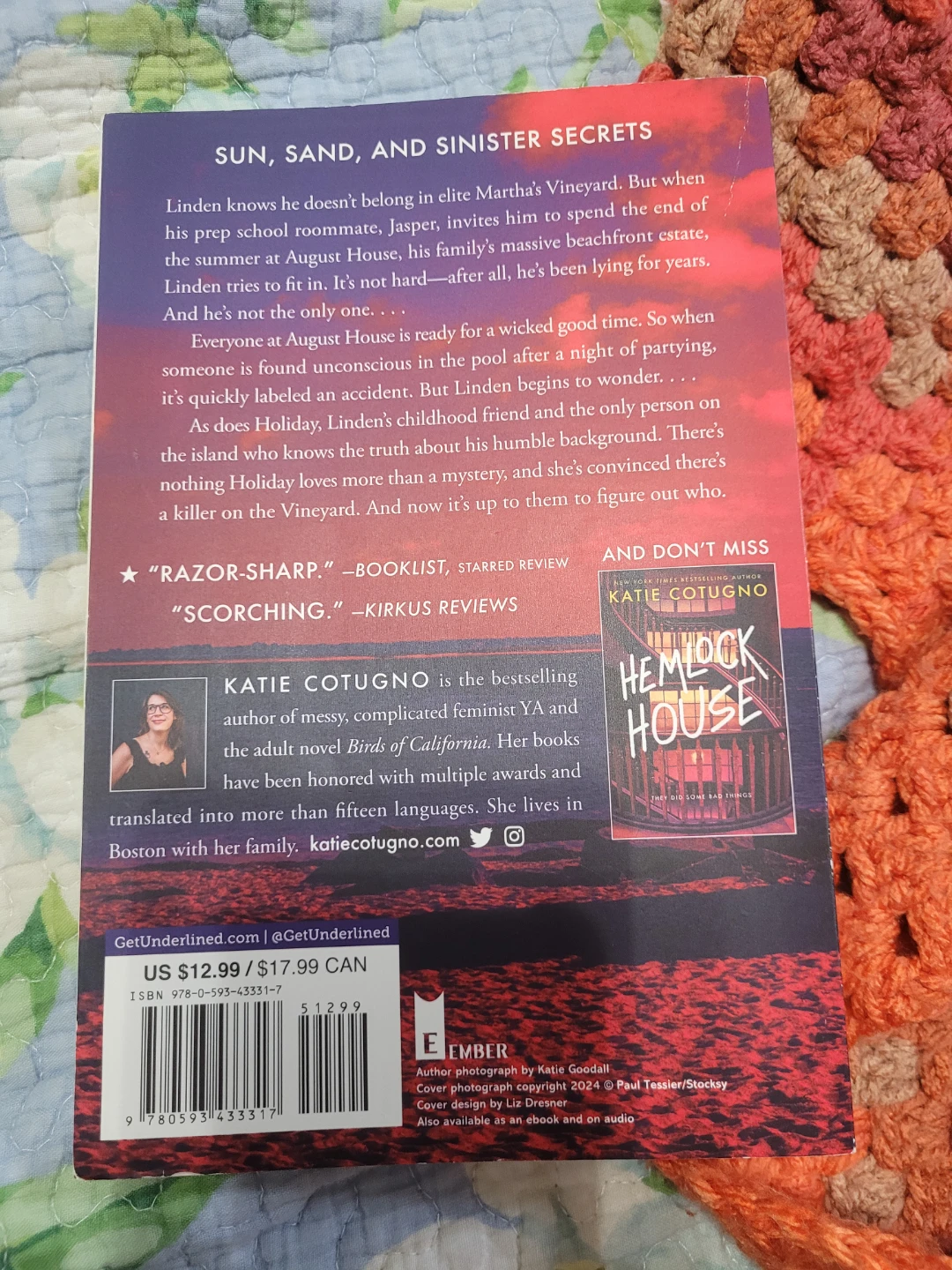 Liar's Beach by Katie Cotugno - Young Adult Novel - photo 2
