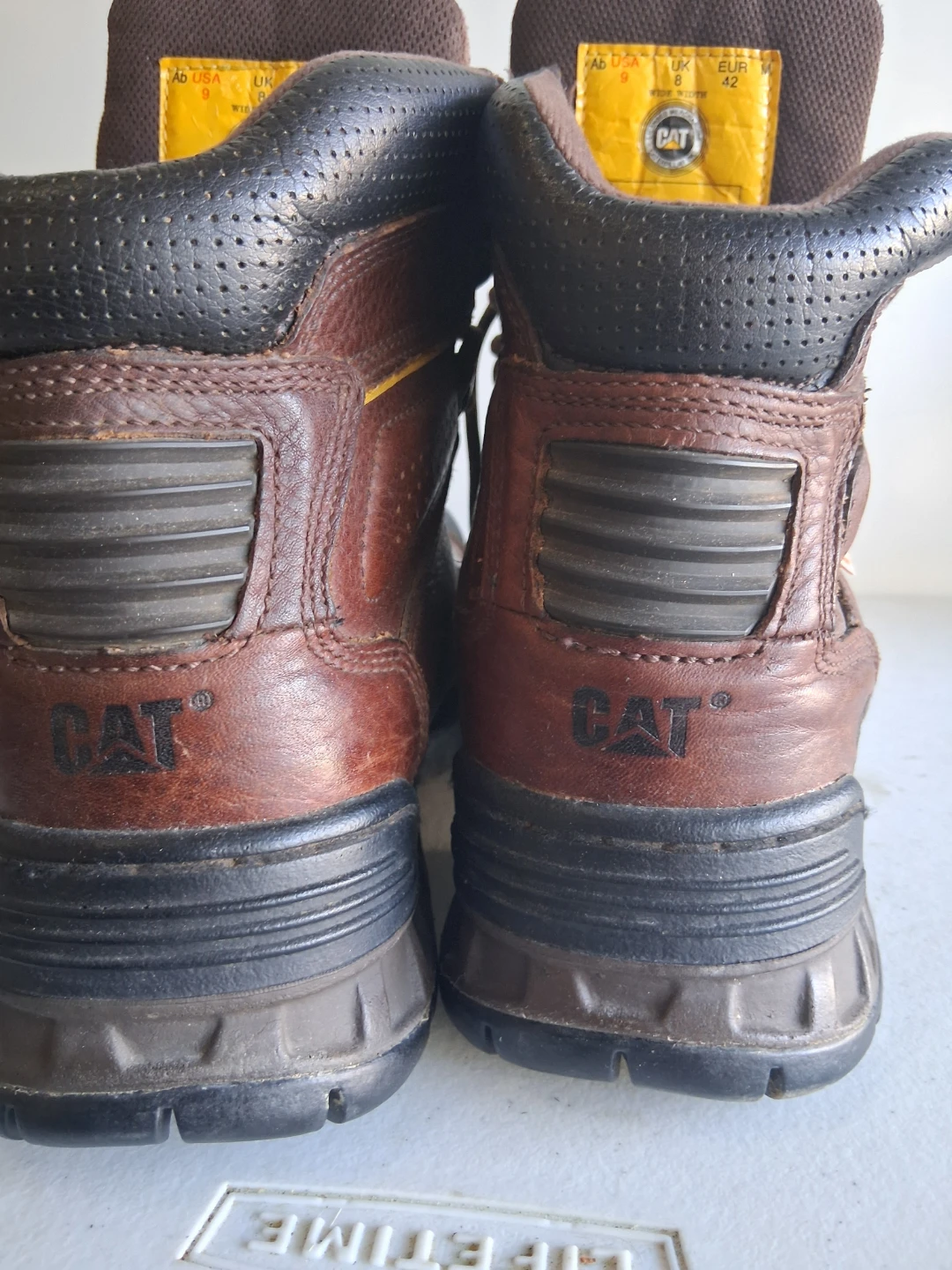 Caterpillar Steel Toe Work Boots Size 9 - photo 3