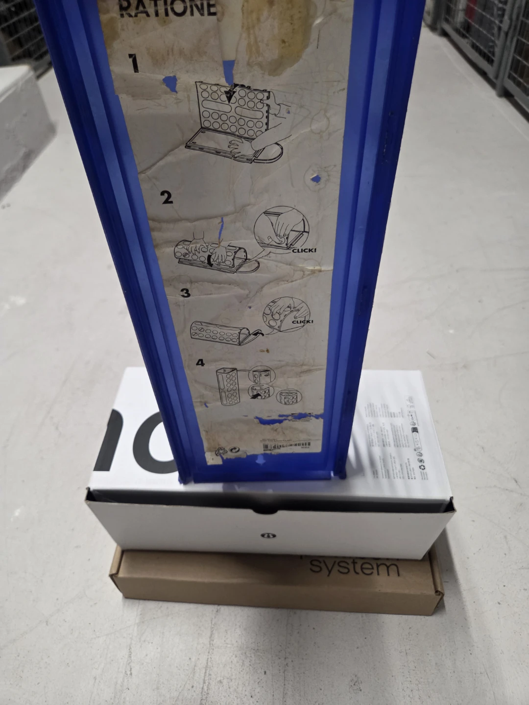 Blue Plastic Bag Dispenser - photo 4