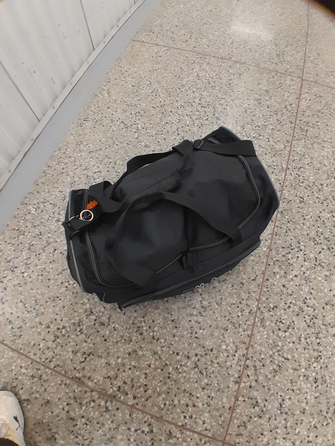 Fila Black Duffel Bag Portable Size College style - photo 5
