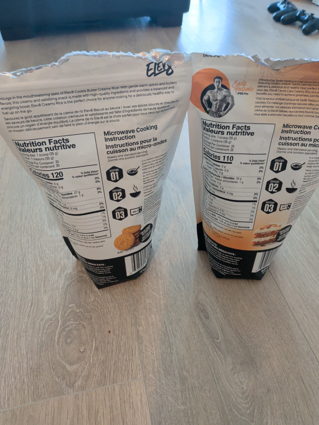 ELEV Creamy Rice Cookie Butter & Carrot Cake Flavours - photo 2