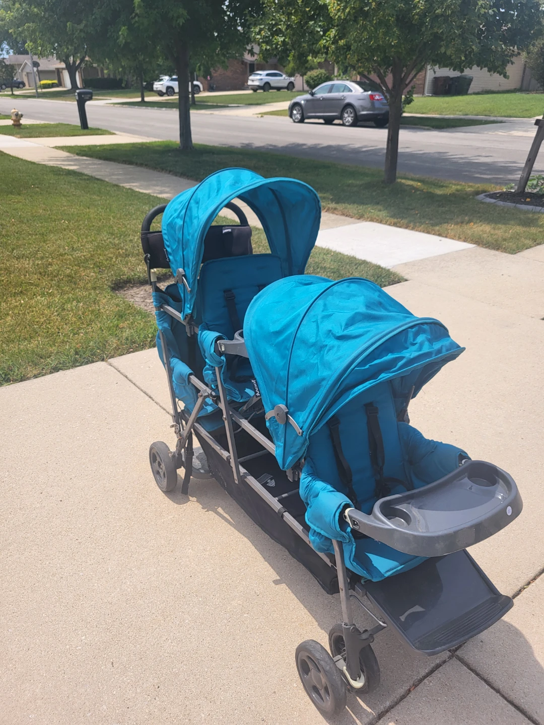 Triple stroller