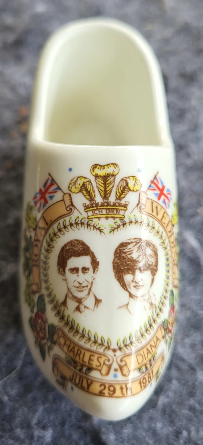 Princess Diana Royal Wedding Commemorative Shoe