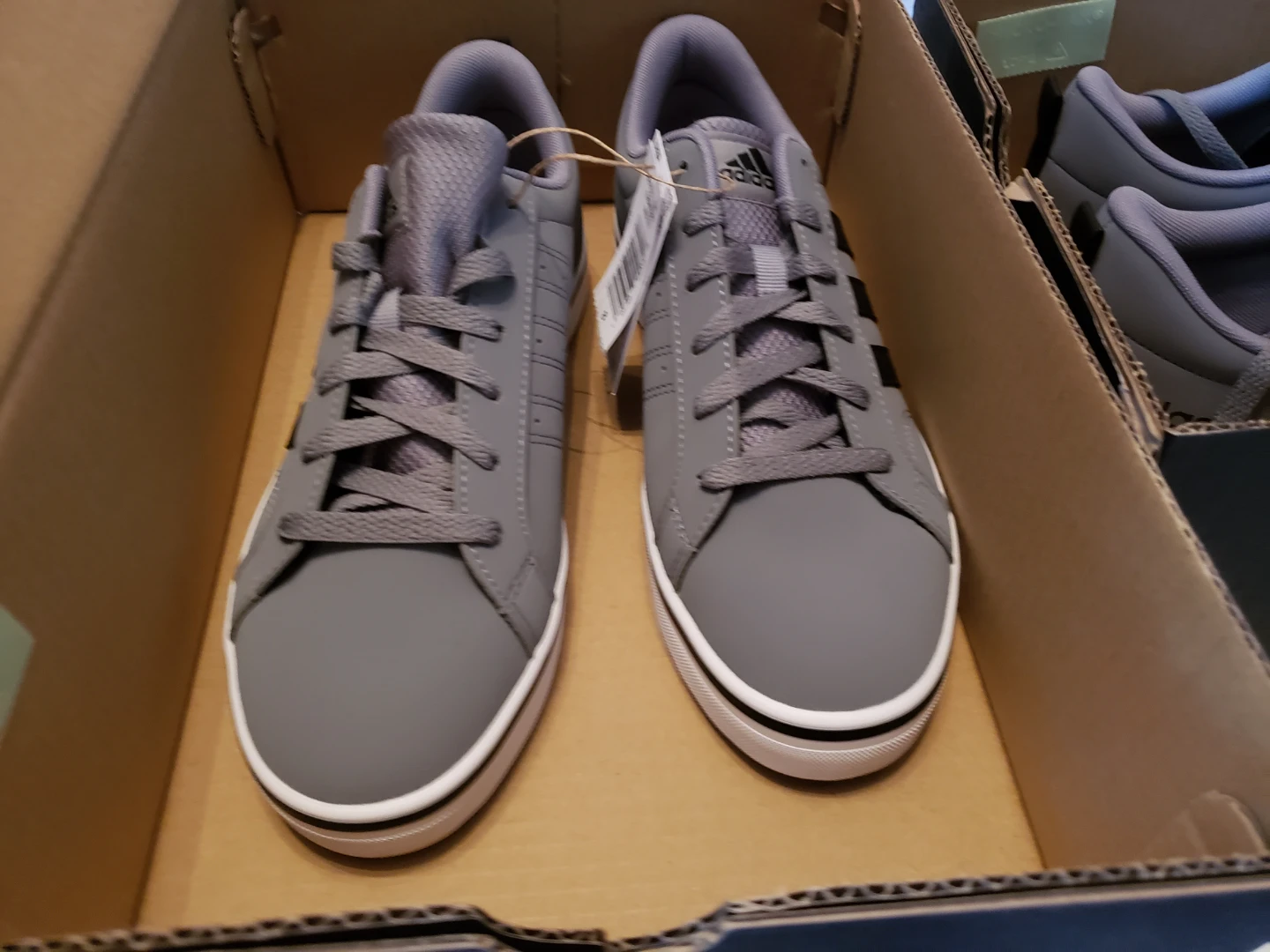 Adidas Grey Sneakers size 8 NEW EACH $50 - photo 3