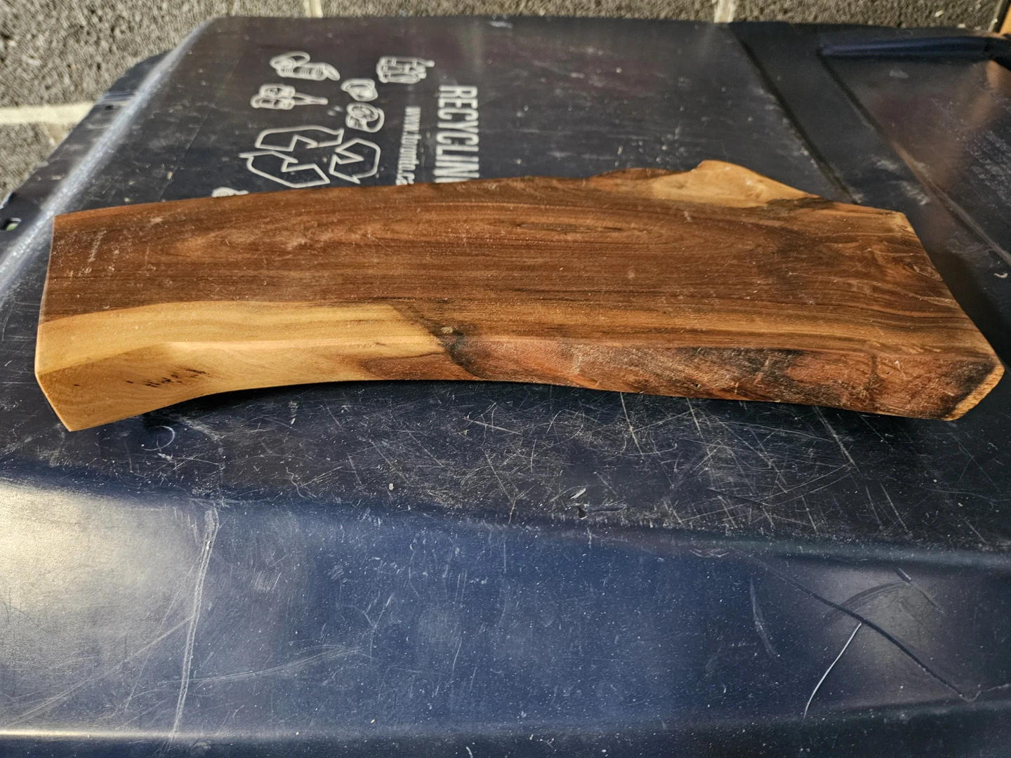 14" Live Edge Wood Serving Board - photo 3