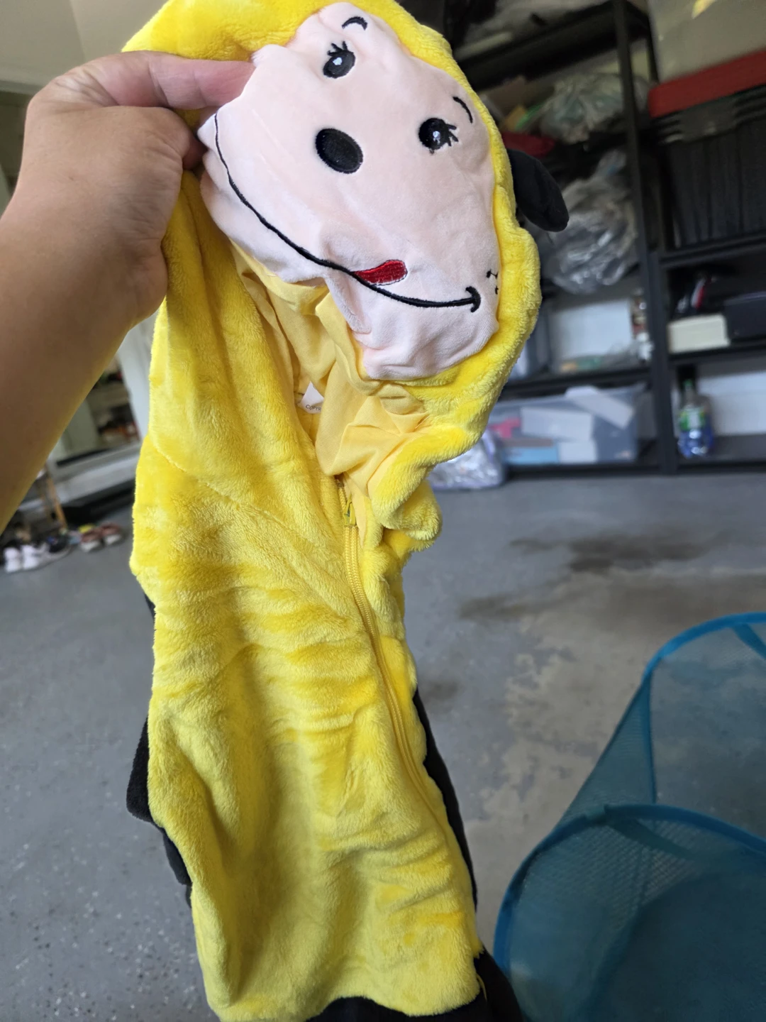 Kids Yellow Plush Costume bee
