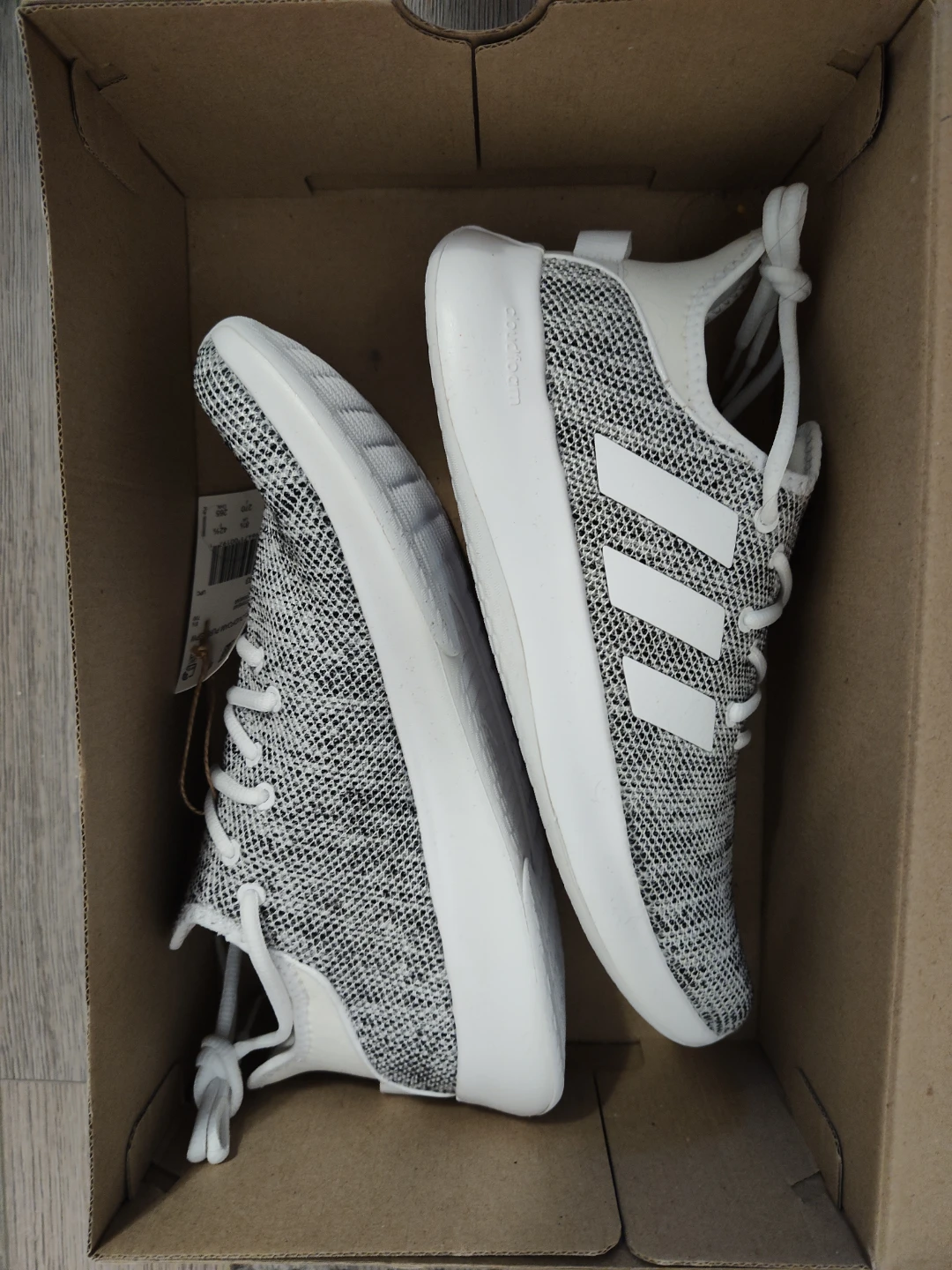 Adidas Cloudfoam Pure Sneakers (Grey)