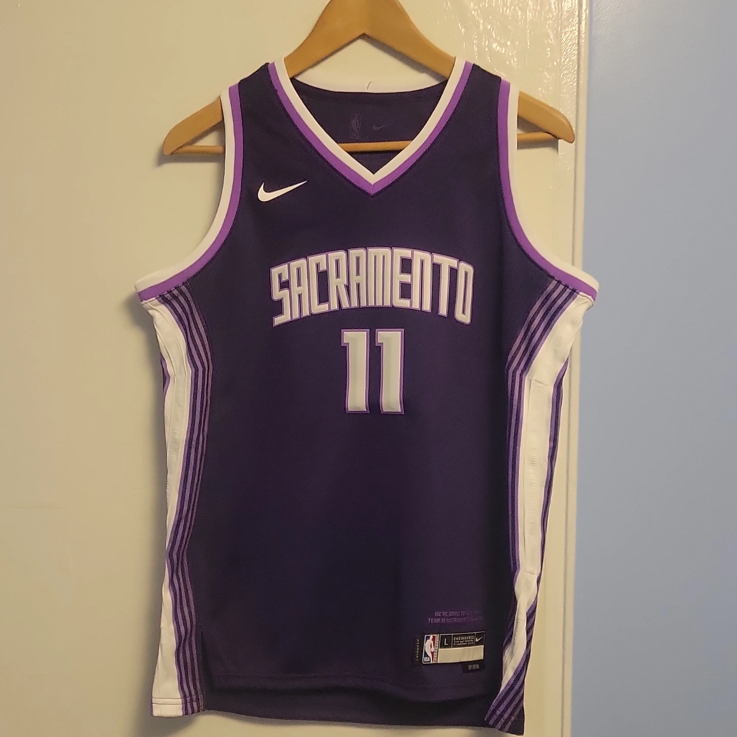 Sacramento Kings Sabonis #11 Nike Dri-Fit Jersey - photo 3