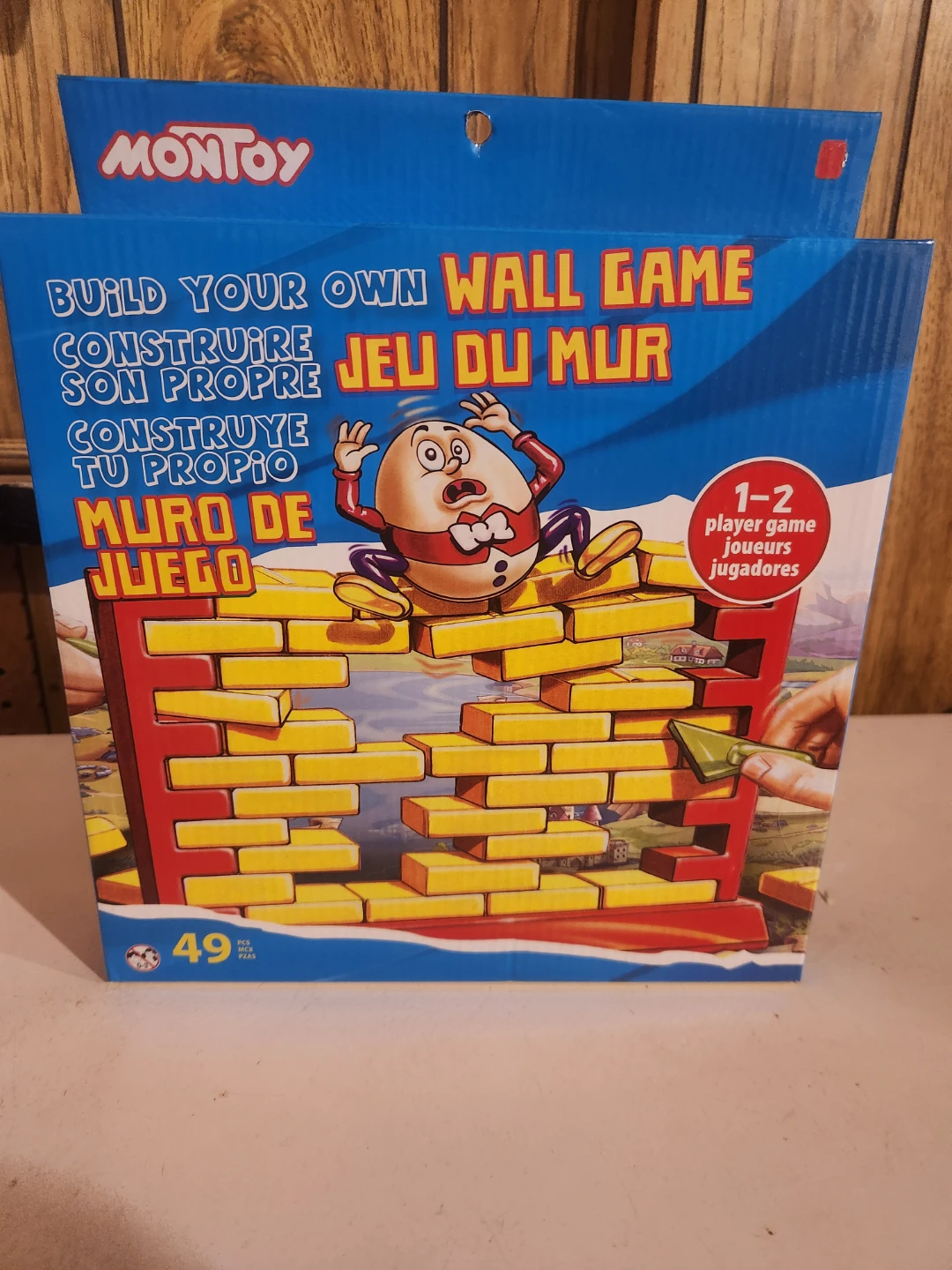 MONTOY Build Your Own Wall Game