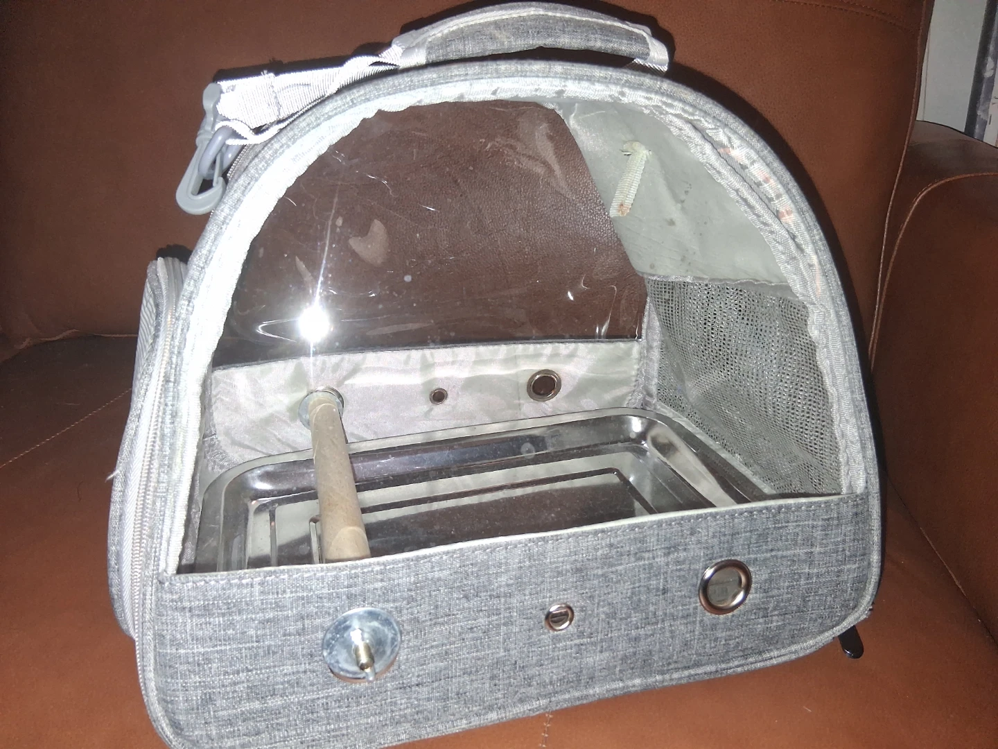 Bird Carrier for Parakeets, Conures & Other Small Animals!