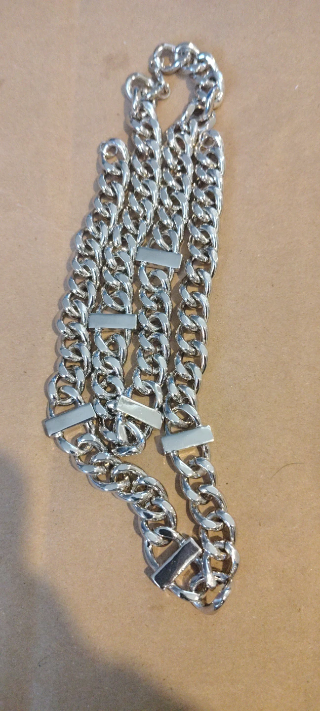 Silver Chunky Chain Necklace - photo 3