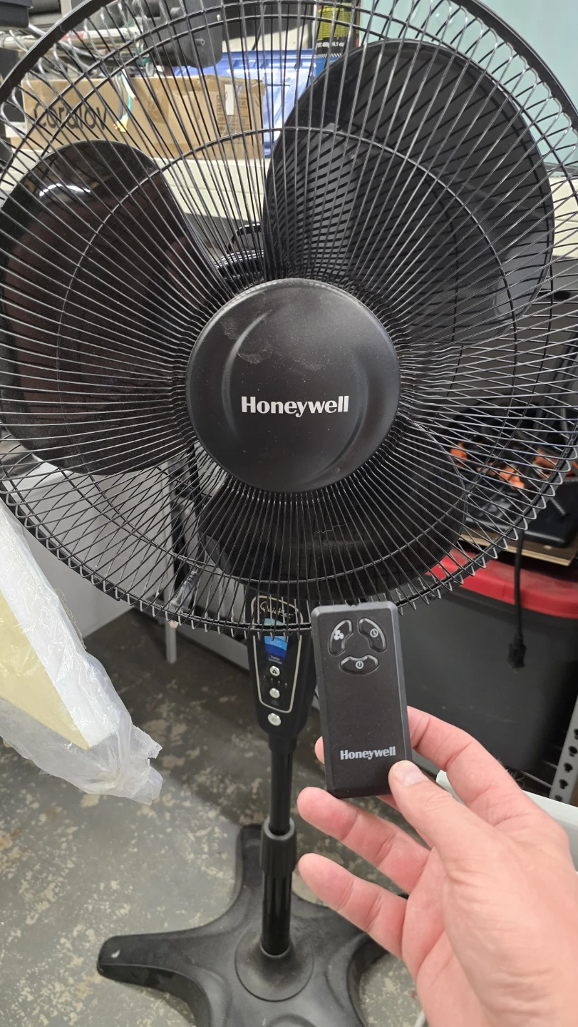 Honeywell Oscillating Pedestal Fan with Remote